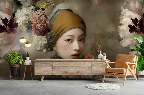 papier peint panoramique tableau