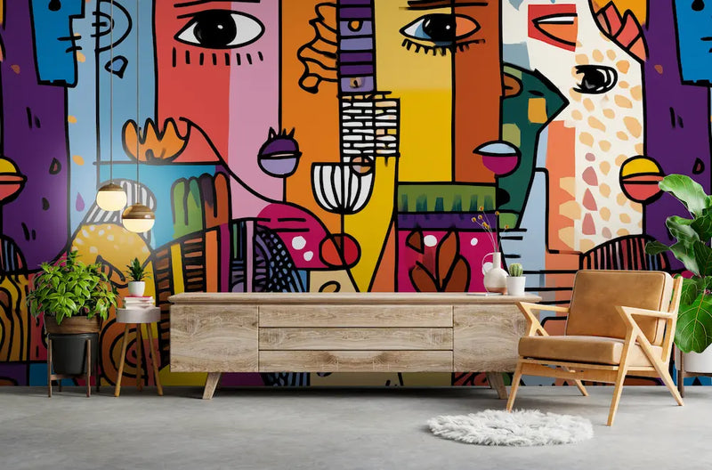 papier peint picasso 