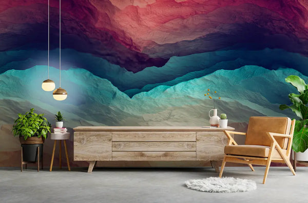 papier peint rainbow