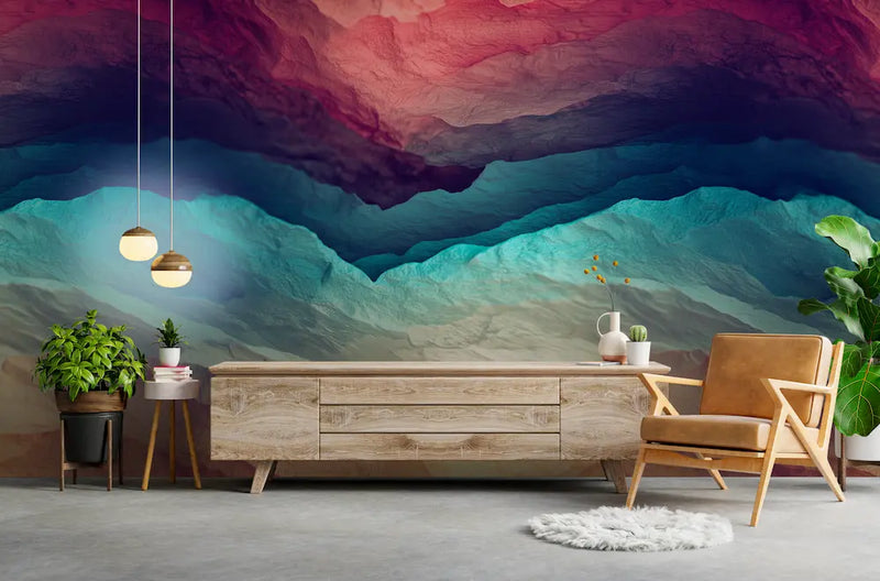 papier peint rainbow