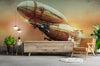 papier peint steampunk--