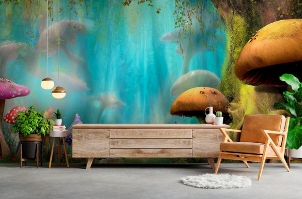 Papier Peint forêt enchantée