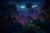 Papier peint paysage panoramique tropical