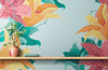 Papier peint Papier peint fleurs tropicales verdoyante apportera une vives,