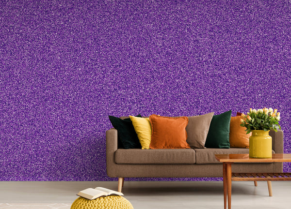 Papier peint Papier peint violet pailleté abstrait de festive