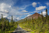 Papier peint route en alaska