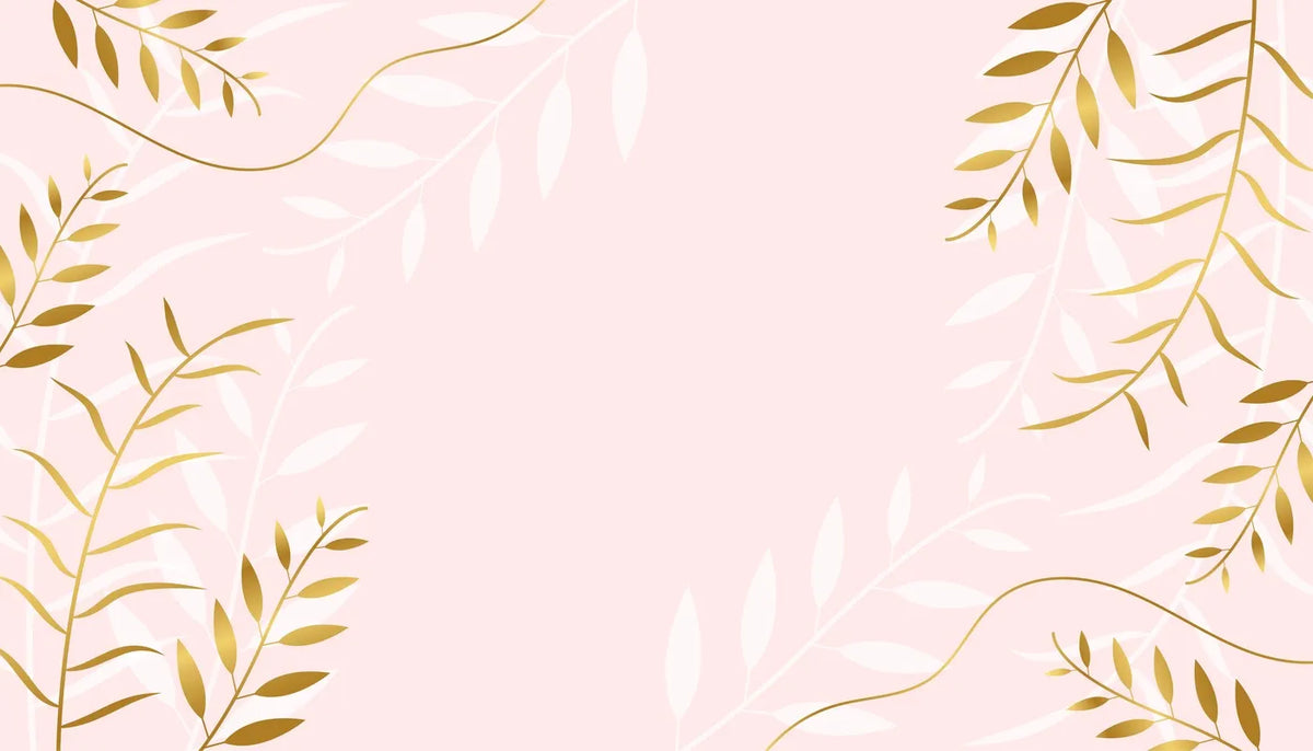 Papier peint plantes tropicales rose