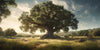 Papier peint paysage panoramique arbre géant