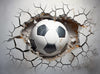 Papier peint enfant ballon de foot cartoon