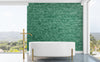 Papier peint Papier peint brique verte de briques urbain