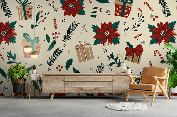 tapisserie murale noel