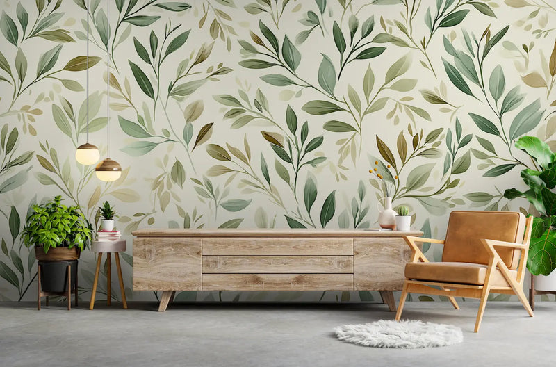 tapisserie murale olivier 