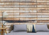 Papier peint Papier peint planches de bois beige de planches scandinave,