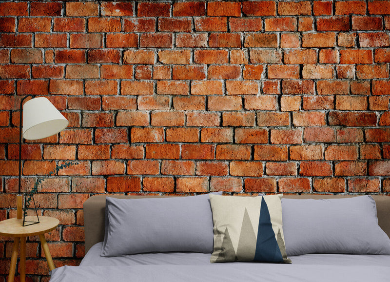 Papier peint Papier peint briques rouges vintage de briques industriel,