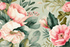 Papier peint floral vintage pastel