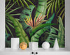 Papier peint Papier peint feuillage plantes tropicales vertes luxuriant de apportera