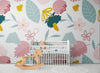 Papier peint Papier peint fleuri enfant floral délicat, scandinave