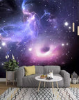 Panoramic galaxy wallpaper