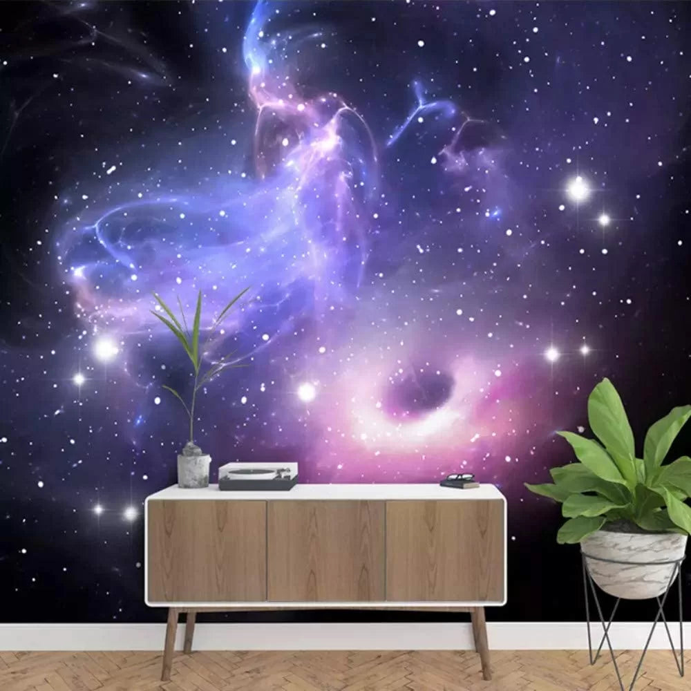 Panoramic galaxy wallpaper