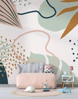 Design foliage wallpaper
