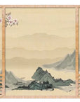 Montagnes en papier peint japonais