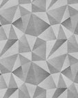 Light gray geometric 3D wallpaper