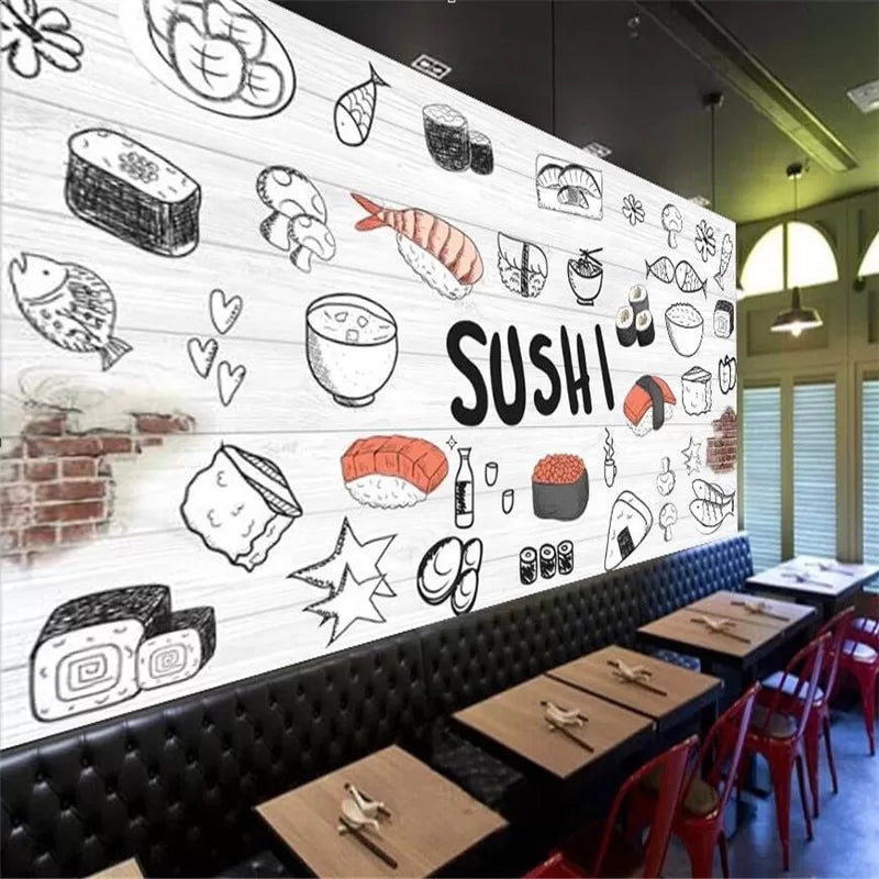 Japanese wallpaper sushi