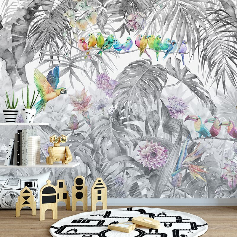 Jungle animals wallpaper