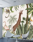 Tropical animals wallpaper