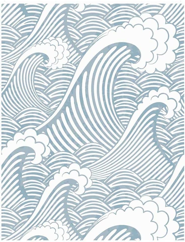 Wave geometric wallpaper