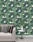 Tropical palm tree wallpaper
