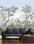Tropical plant landscape wallpaper