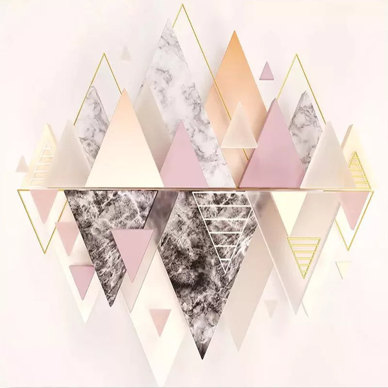 Abstract triangles wallpaper
