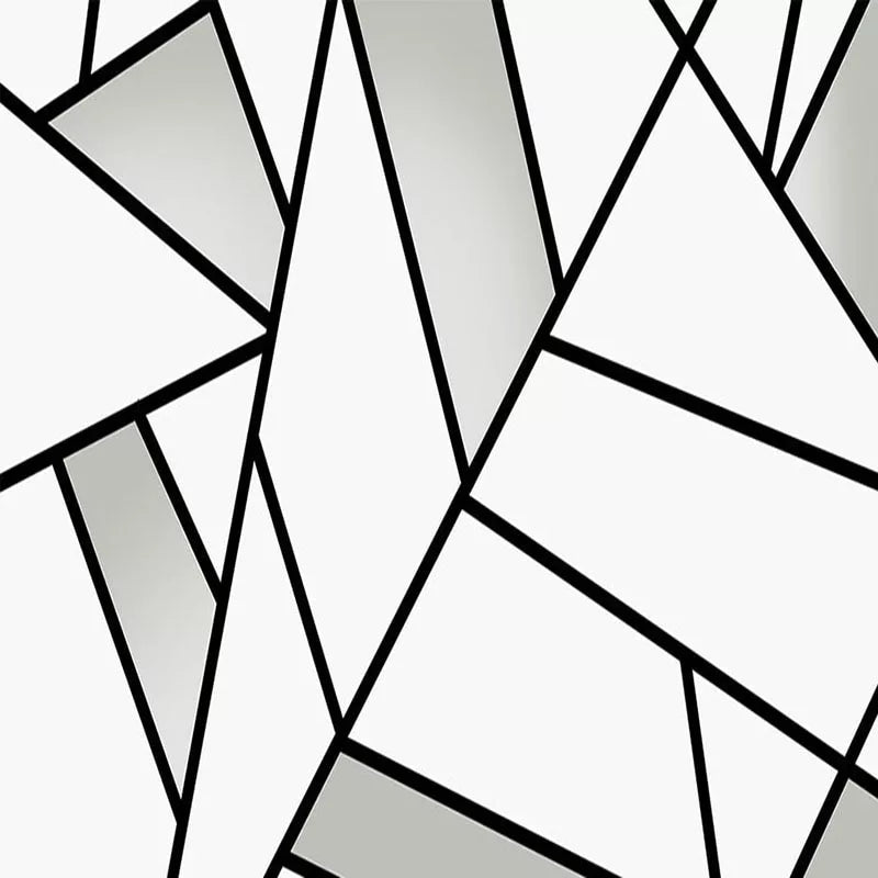 Black lines geometric wallpaper