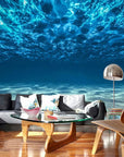 Panoramic ocean depth wallpaper