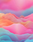 Colored clouds wallpaper