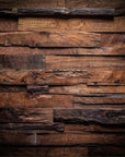 Raw wood planks wallpaper