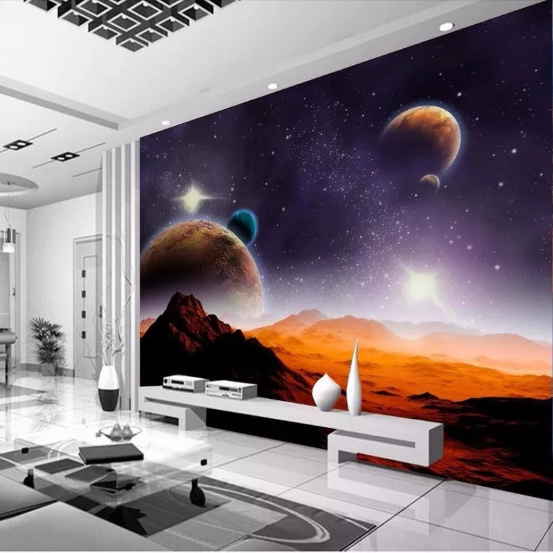 Alien landscape planet wallpaper