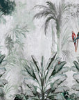 Dark tropical landscape wallpaper