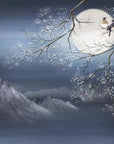 Japanese wallpaper full moon