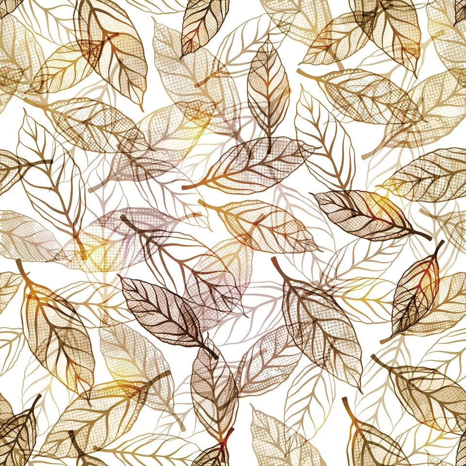 Autumn leaves design wallpaper