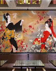 Fond d'écran geisha japonaise