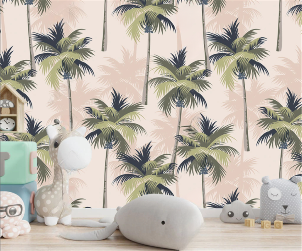 Palm forest wallpaper