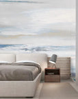 Panoramic ocean and cloud wallpaper