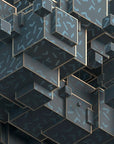 Dark 3D cube wallpaper