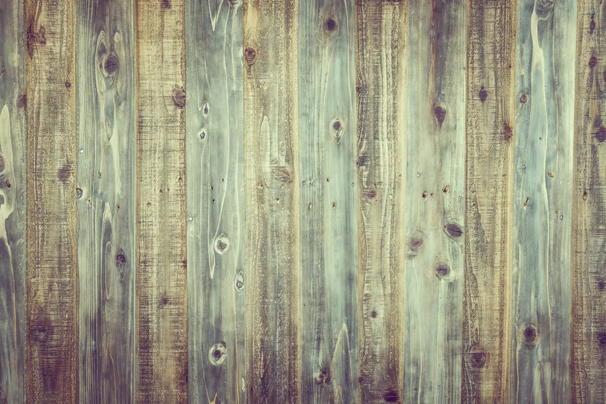 Green wood wallpaper